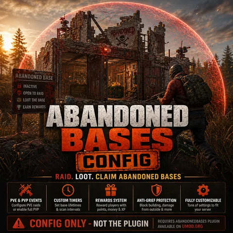 Abandoned Bases Plugin Config