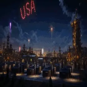 Golden Firework Show