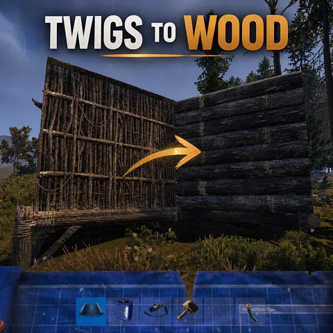 Twigs To Wood