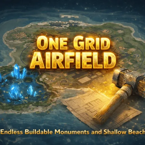One Grid Airfield 1250K Custom Map