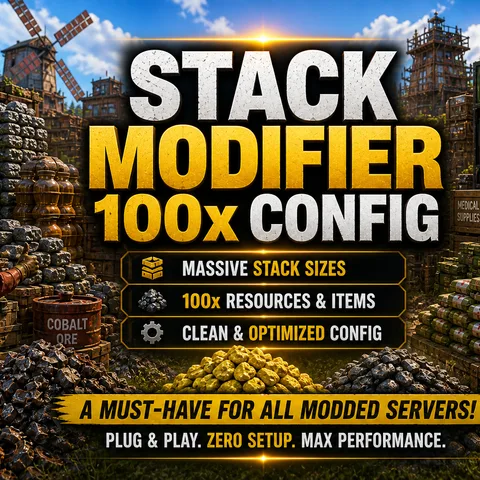 Stack Modifier 100x Plugin Config