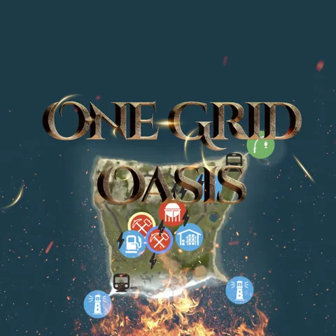 One Grid Oasis 1000K Custom Small Map