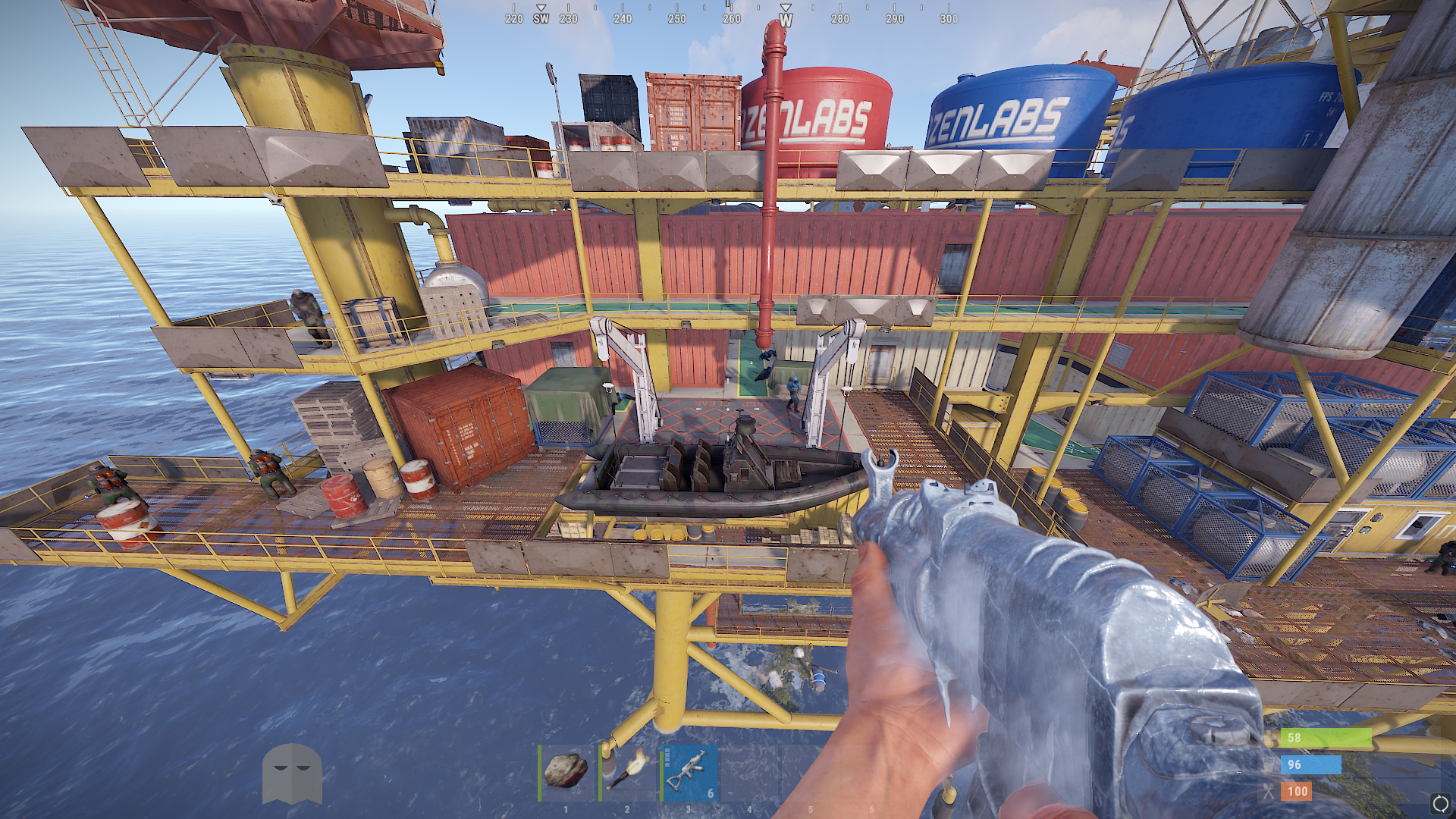 Oil Rig Drilling