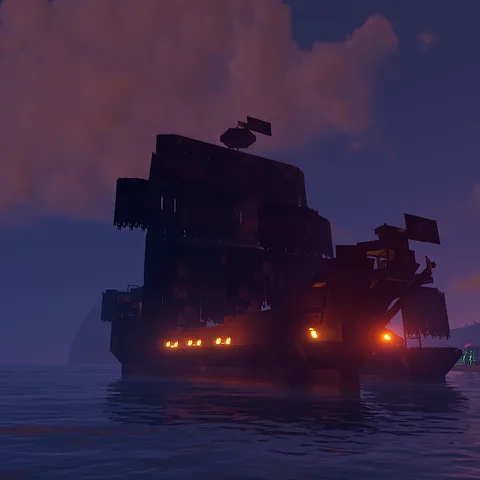 Raidable Large Ship
