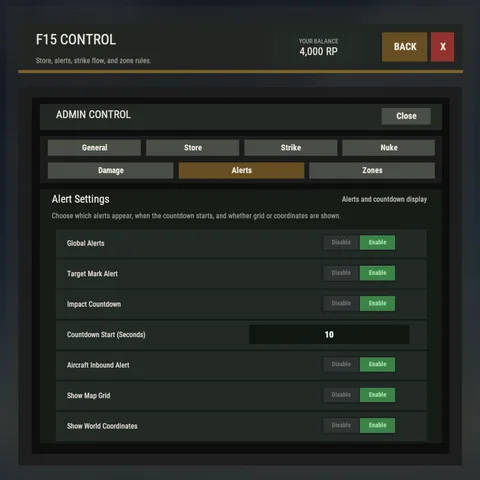 Advanced Air Strike [F15]