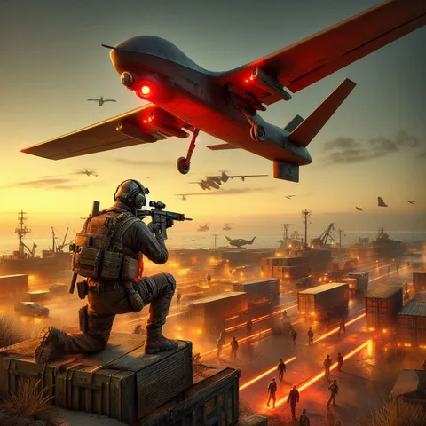 UAV: Radar Enemies Detection