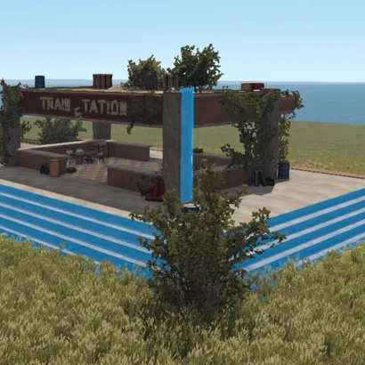Small Train Station