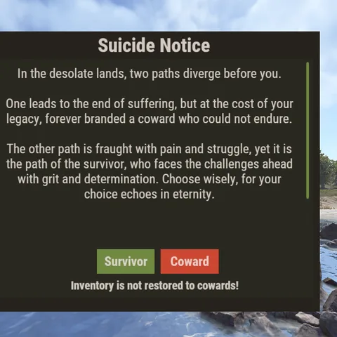 Suicide Notice