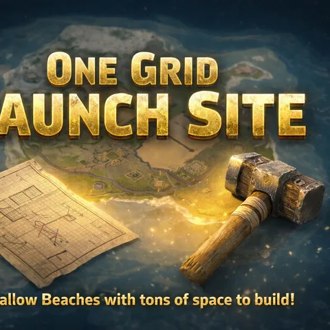 One Grid Launch Site 1400K Custom Map