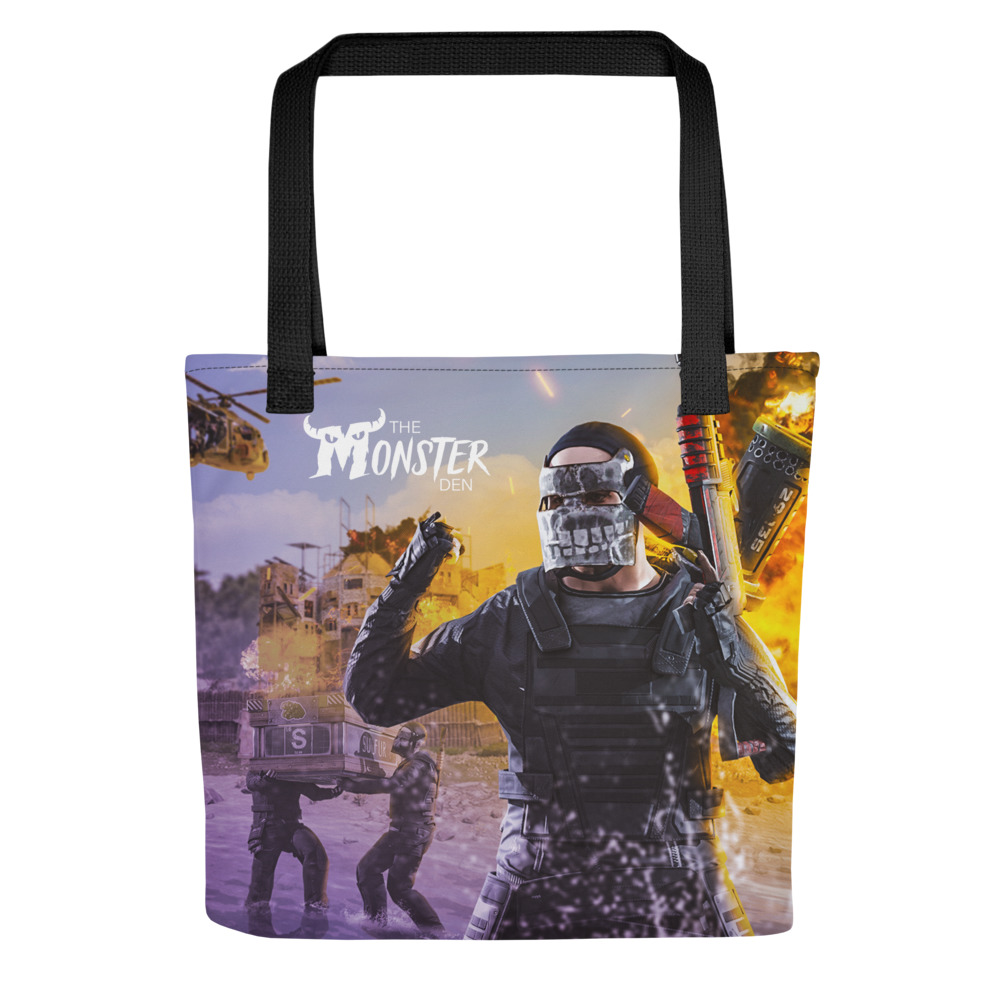 Purge All-Over Print Tote Bag