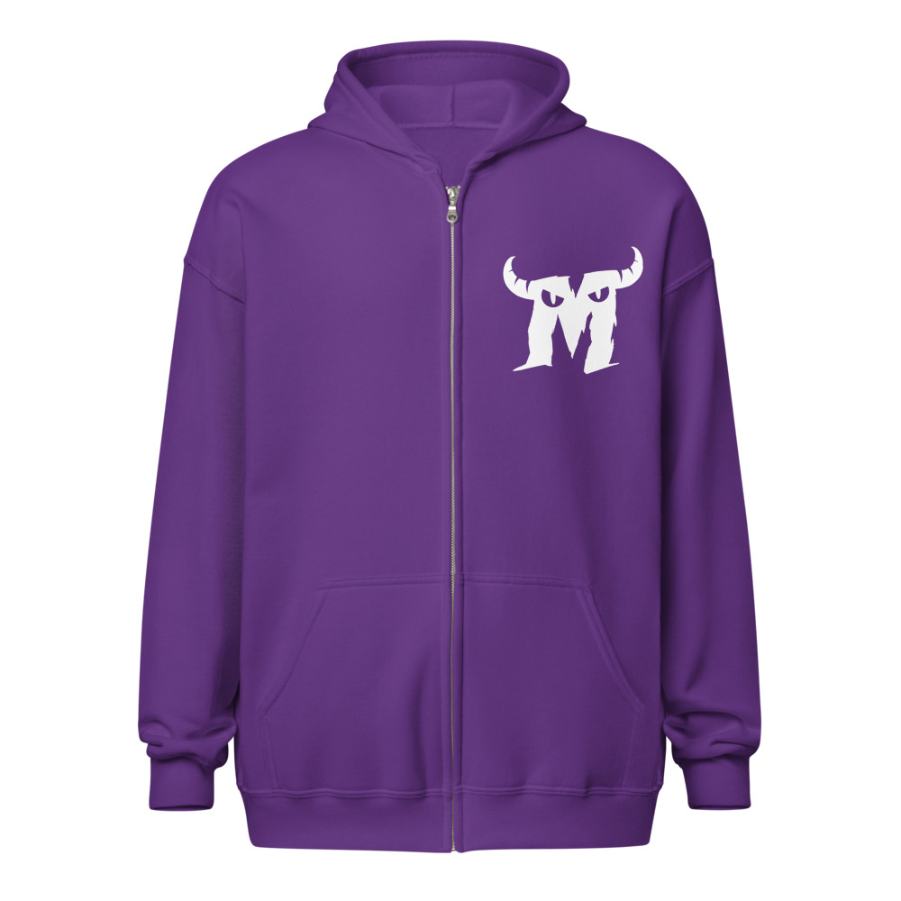 The Monster Den Zip Up Hoodie