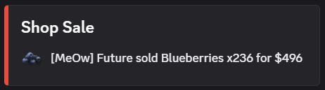 Sell Log